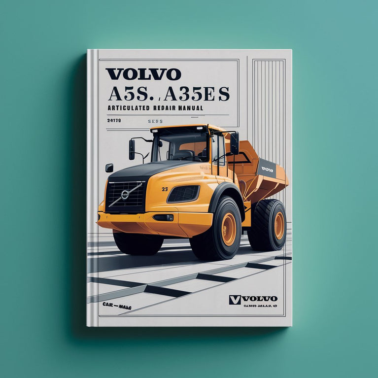 Volvo A35E FS A35EFS Articulated Dump Truck Service Repair Manual Instant Download PDF