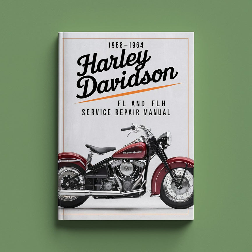 Manual de servicio y reparación de Harley Davidson FL y FLH 1958-1964