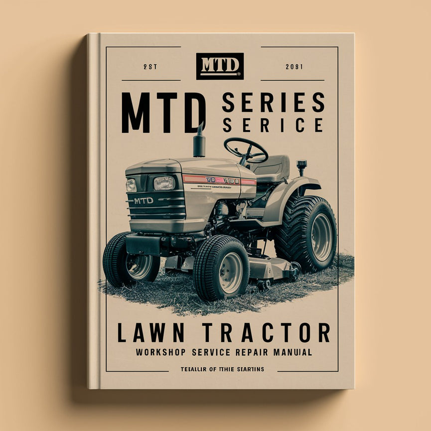 Manual de servicio y reparación del taller del tractor cortacésped MTD serie 700