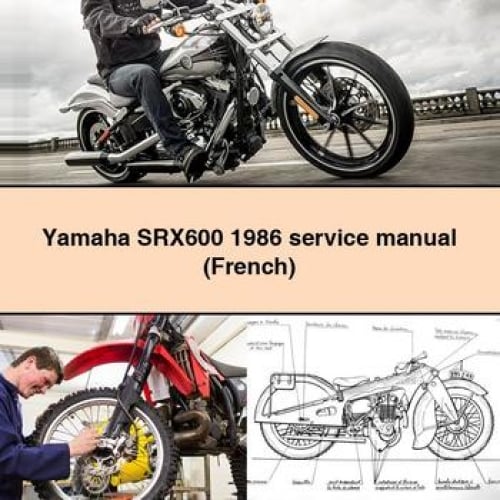 Yamaha SRX600 1986 Service Manual (French) PDF