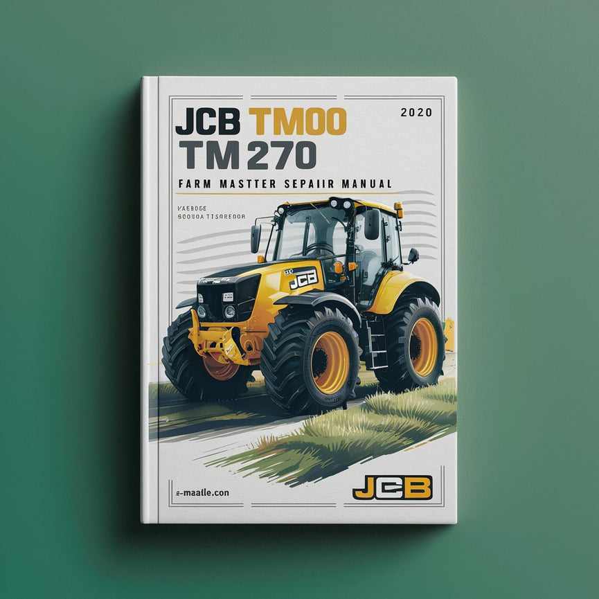 Manuel de réparation et d'entretien du JCB TM200 TM270 TM300 Farm Master