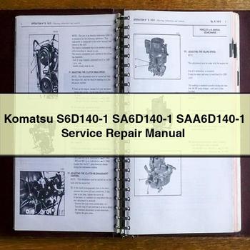 Manual de servicio y reparación de Komatsu S6D140-1 SA6D140-1 SAA6D140-1