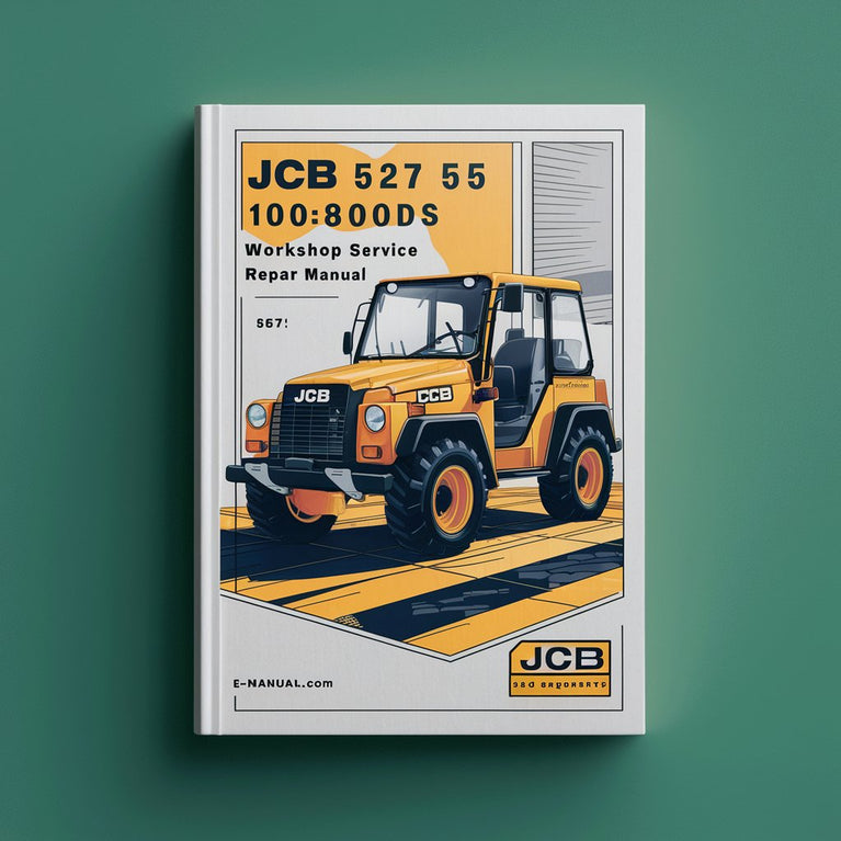 Manuel d'entretien et de réparation d'atelier JCB 527 55 1068000 et suivants