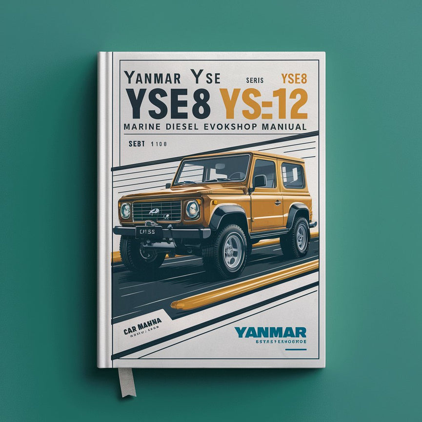 Manuel d'atelier complet du moteur diesel marin YANMAR série YSE8 YSE12