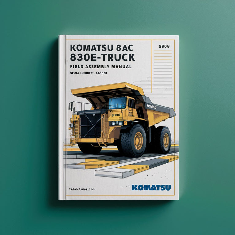 Komatsu 830E-AC Dump Truck Field Assembly Manual (Serial Number: A30043-A30108)