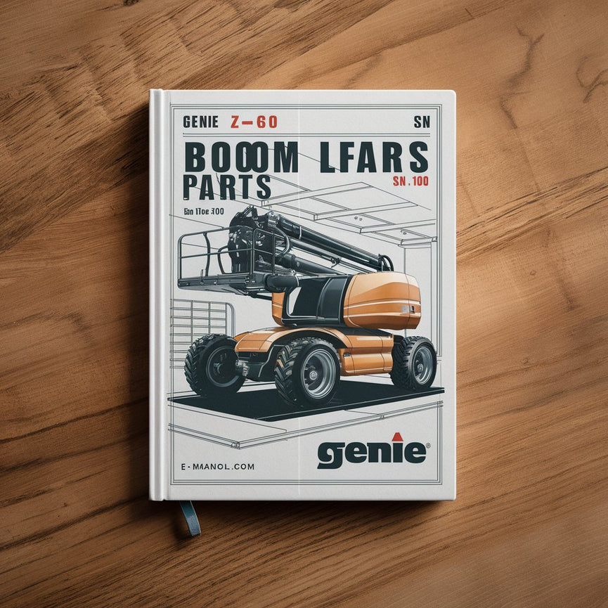 Genie Z-80 Z-60 Boom Lift Parts Manual (Serial Number Range: from SN 100)