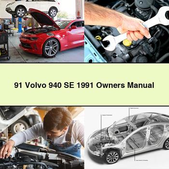 Manual del propietario del Volvo 940 SE 1991