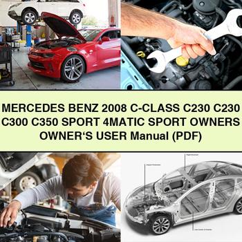 Manual de usuario del propietario del Mercedes Benz Clase C 2008 C230 C230 C300 C350 SPORT 4MATIC SPORT (PDF)