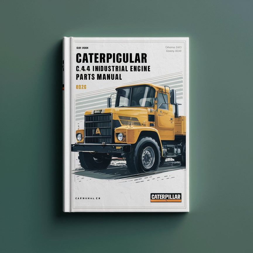 Manuel des pièces du moteur industriel Caterpillar C4.4