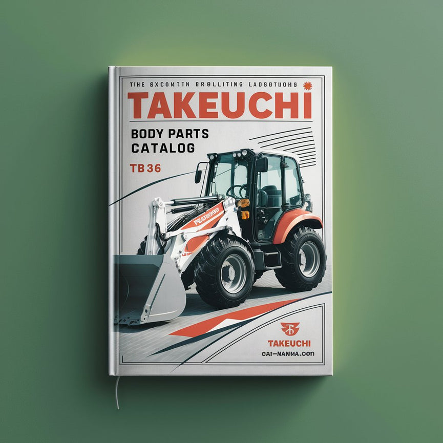 TAKEUCHI Excavator BODY Parts Catalog TB36