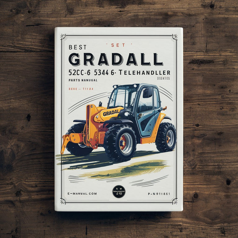 Best GRADALL 532C-6 534C-6 Telehandler Illustrated Parts Manual (P/N-9112-4051)