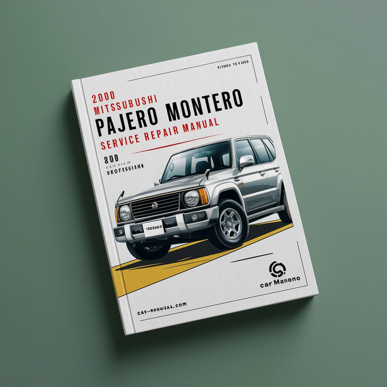 Manual de servicio y reparación de Mitsubishi PAJERO MONTERO 2000