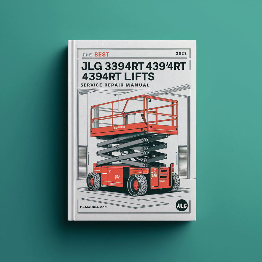 Best JLG 3394RT 4394RT Series Scissor Lifts Service Repair Manual (P/N-3121642)