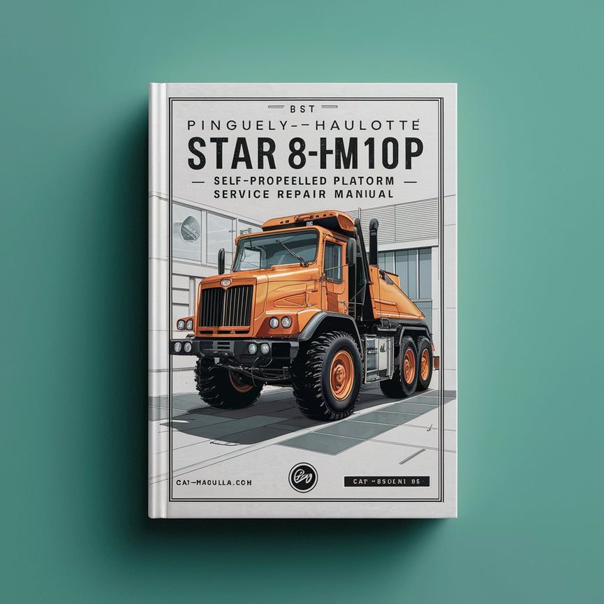 Manual de servicio y reparación de la plataforma autopropulsada Pinguely-Haulotte STAR 8 - HM10P (STAR ​​10)