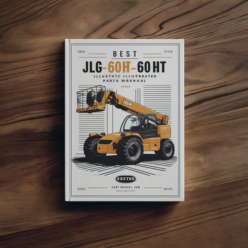 Best JLG 60HT 60HTH Boom Lifts Illustrated Parts Manual (P/N-3120258)