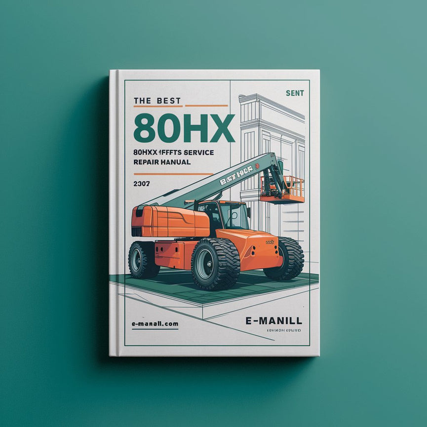 Best JLG 80HX 80HX+6 80HXER Boom Lifts Service Repair Manual (P/N-3120271)