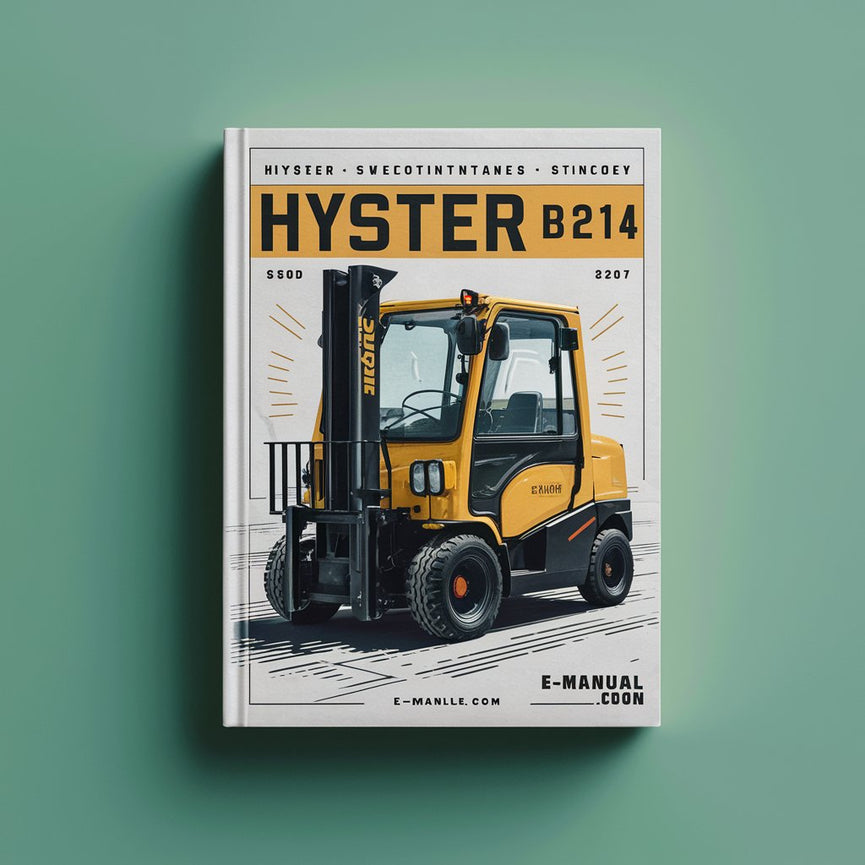 Hyster B214 Forklifts (H400HD-EC, H440HDS-EC, H450HD-EC, H450HDS-EC)