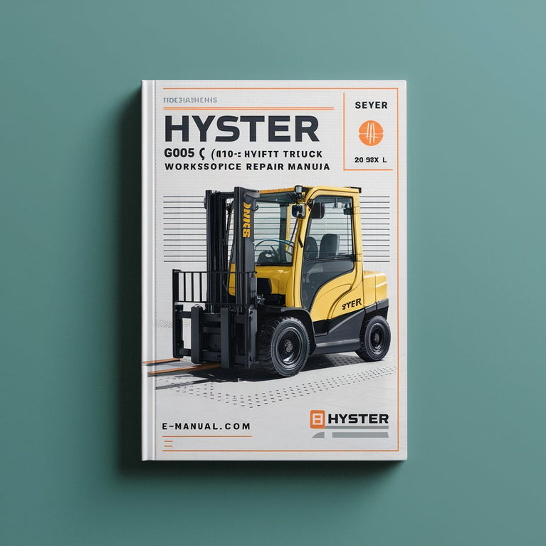 Hyster G005 ( H100XL ) Forklift Truck Workshop Service Repair Manual