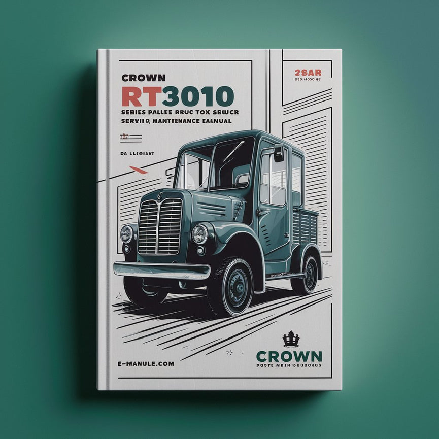 Manual de mantenimiento y reparación de transpaletas Crown serie RT3010