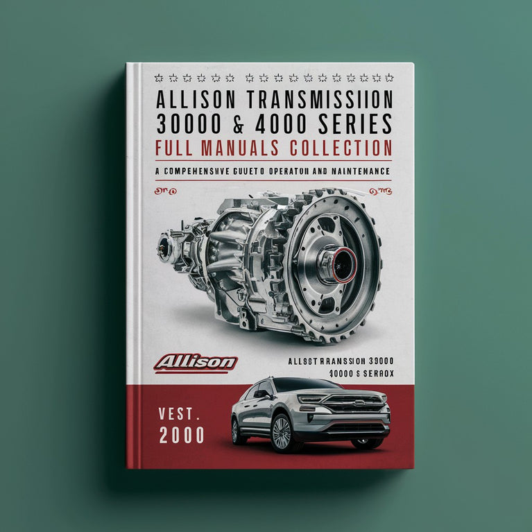 Manual completo de la caja de cambios Allison Transmission serie 3000 y 4000 COLECCIÓN