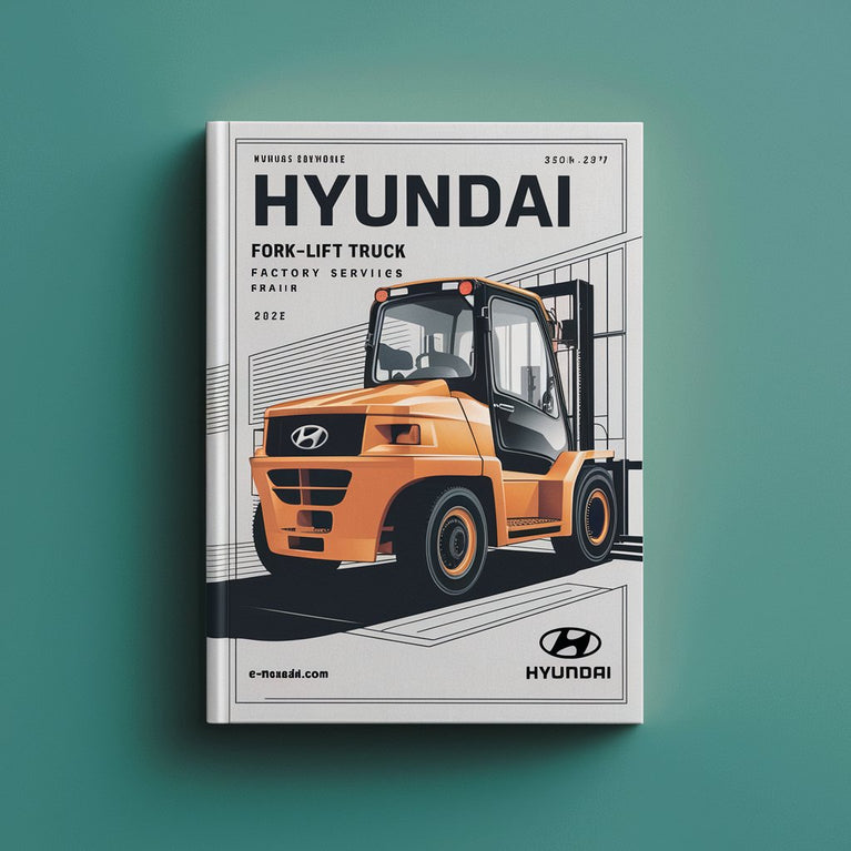 Manual de reparación y servicio de fábrica de la carretilla elevadora Hyundai 35DF-7