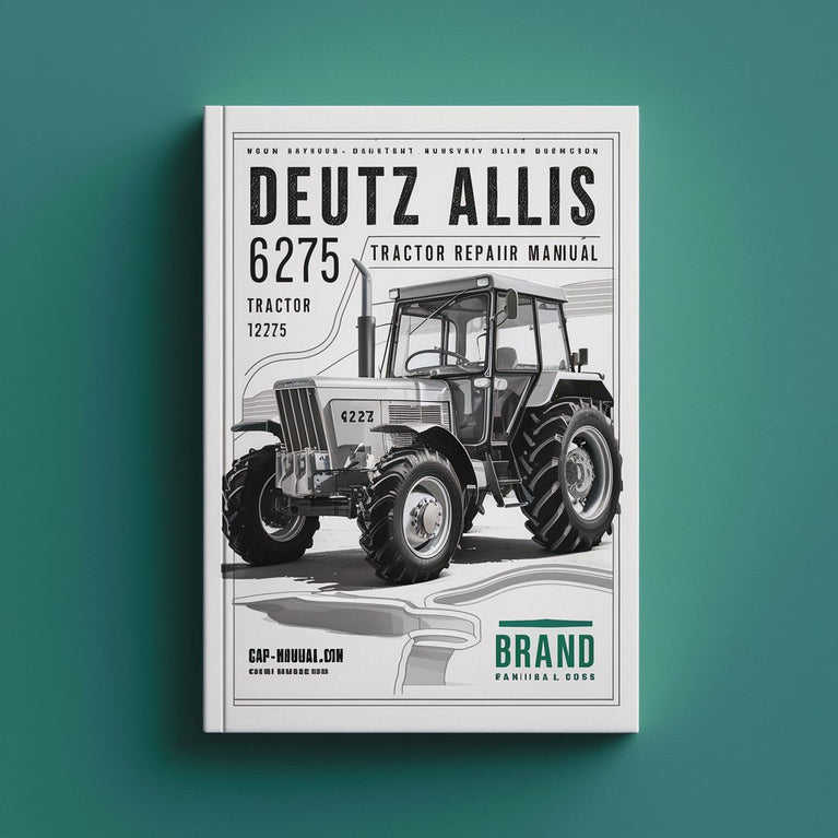 Manual de servicio y reparación del tractor Deutz Allis 6275