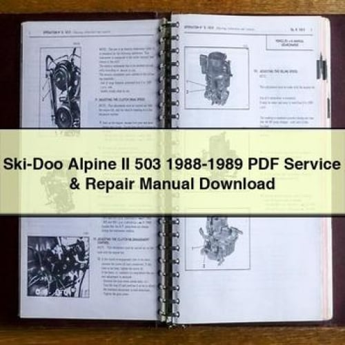 Ski-Doo Alpine II 503 1988-1989 PDF Service & Repair Manual Download