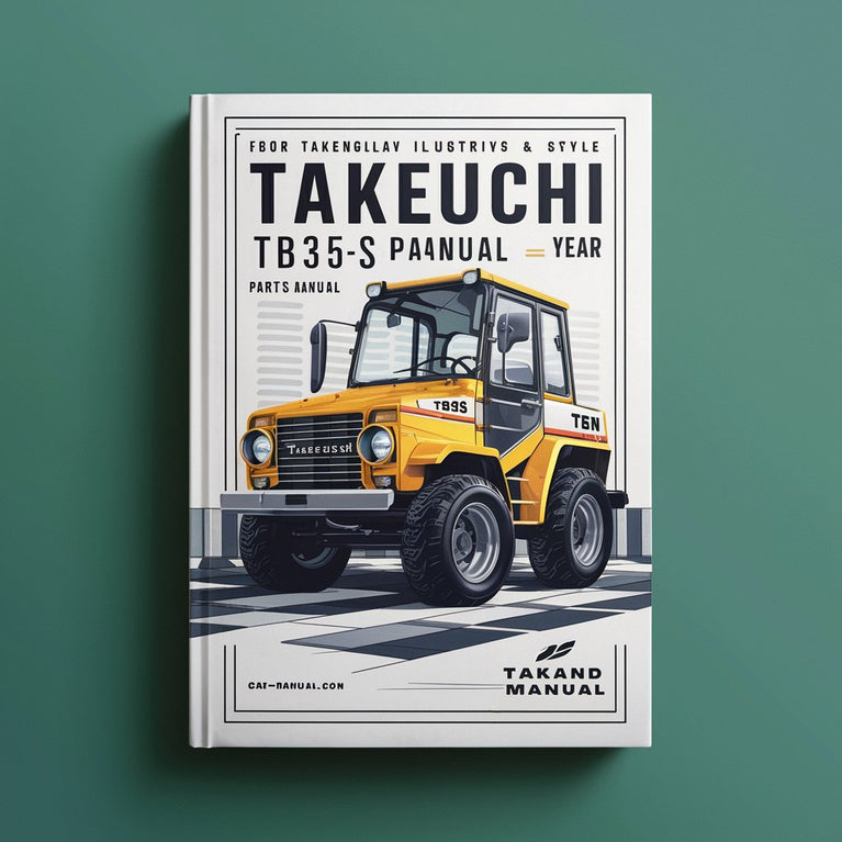 Takeuchi TB35s parts Manual PDF Download