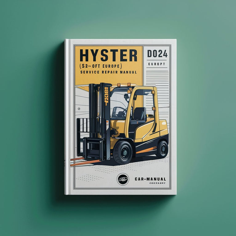 Manual de servicio de la carretilla elevadora Hyster D024 (S6.0FT Europe)