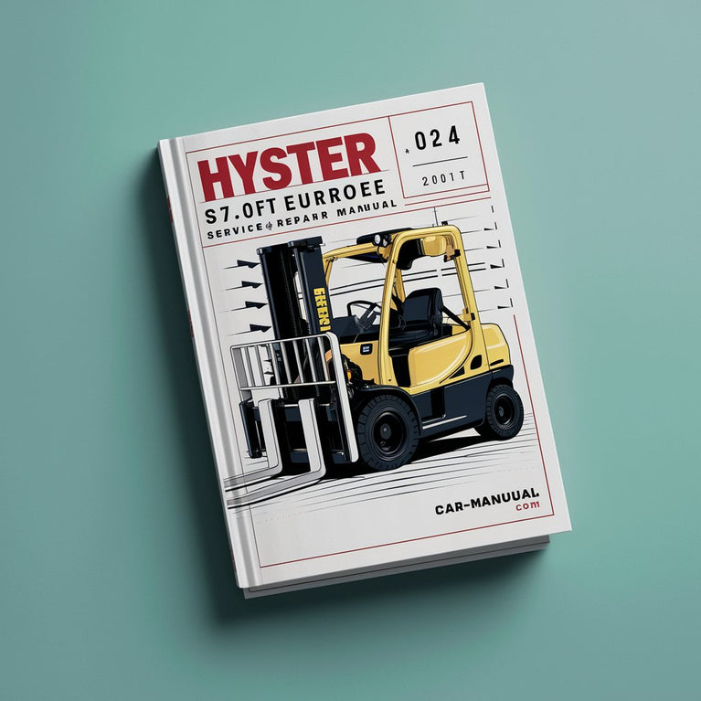 Manual de servicio de la carretilla elevadora Hyster D024 (S7.0FT Europe)