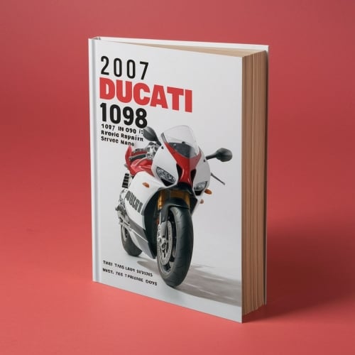 Manual de taller, reparación y servicio de Ducati 1098 1098S 2007 (completo e informativo para reparaciones por cuenta propia)