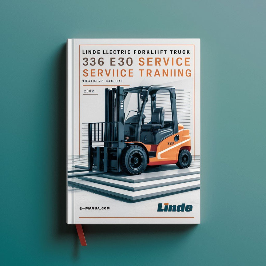 Manual de capacitación de servicio de carretilla elevadora eléctrica Linde serie 336: E20 E25 E30