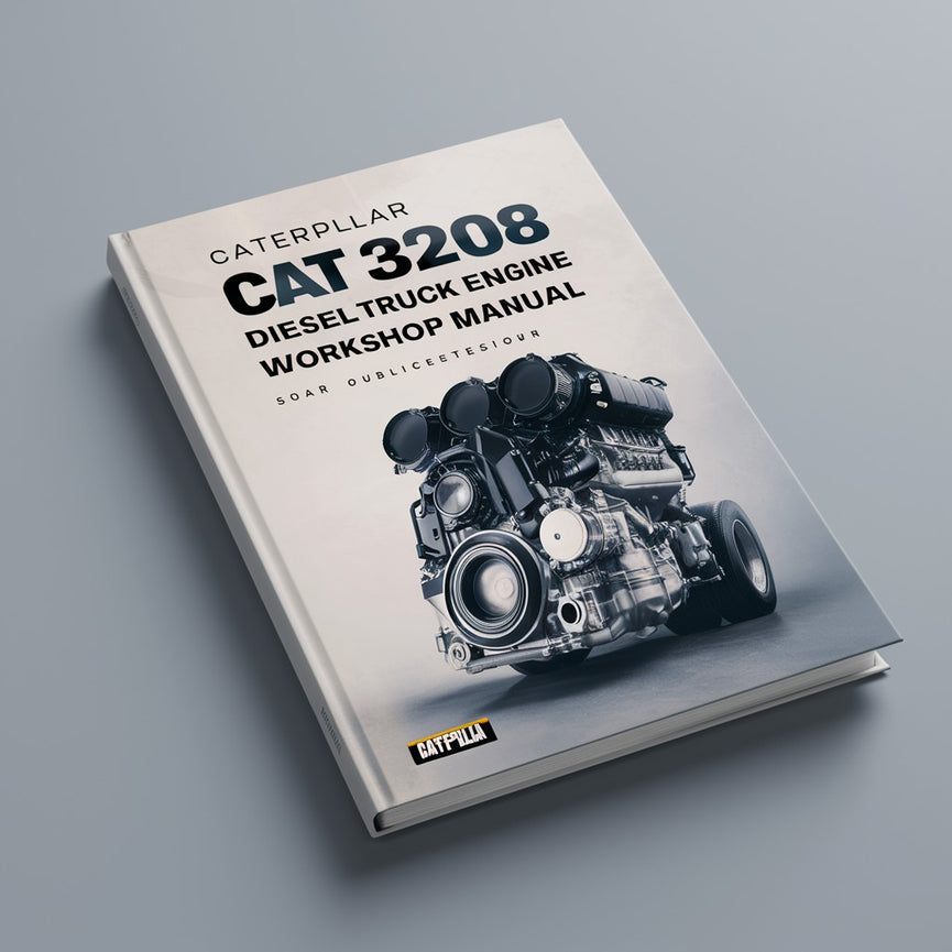 Manual de taller del motor para camión diésel CATERPILLAR CAT 3208