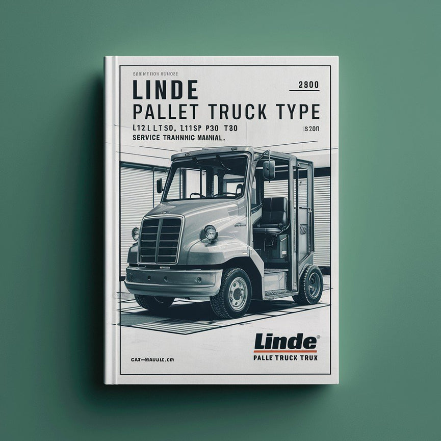 Linde Pallet Truck Type 141 Service Training Manual (Workshop)