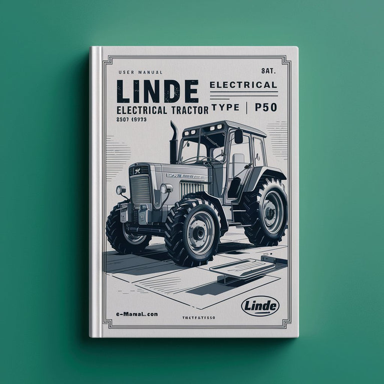 Tracteur électrique Linde type 141 : P50 Mode d'emploi (manuel d'utilisation)