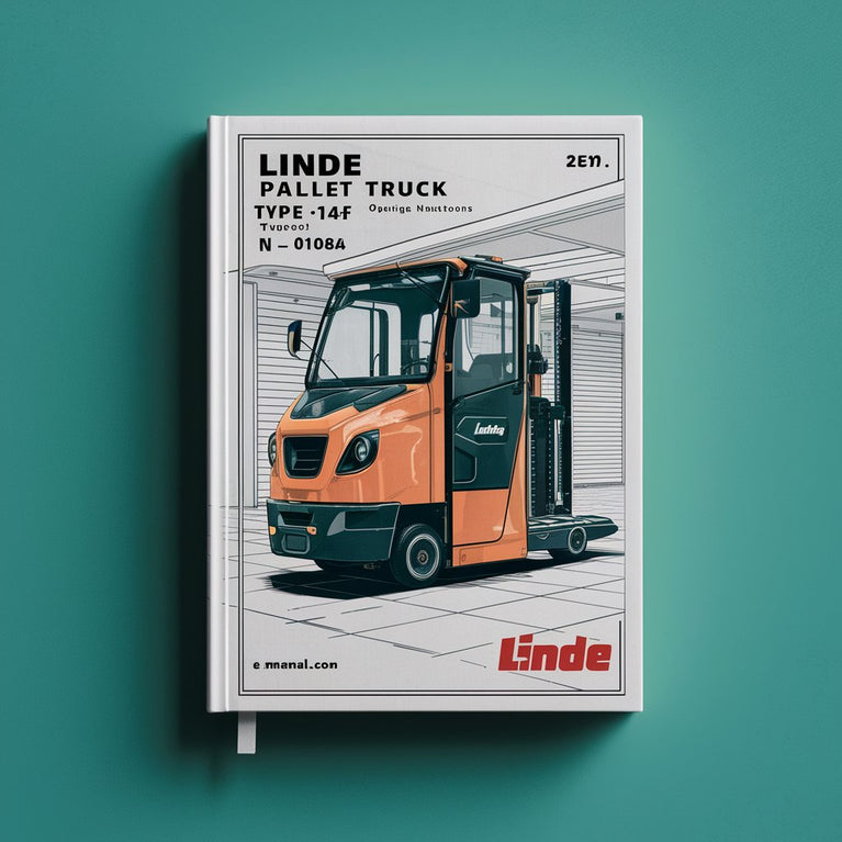 Transpalette Linde Type 144 : T20SF à partir de N 01084 Mode d'emploi (Manuel d'utilisation)