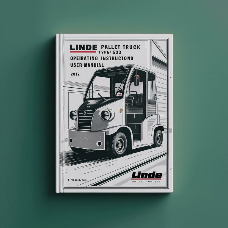 Transpalette Linde type 5132 : mode d'emploi T33 (manuel d'utilisation)