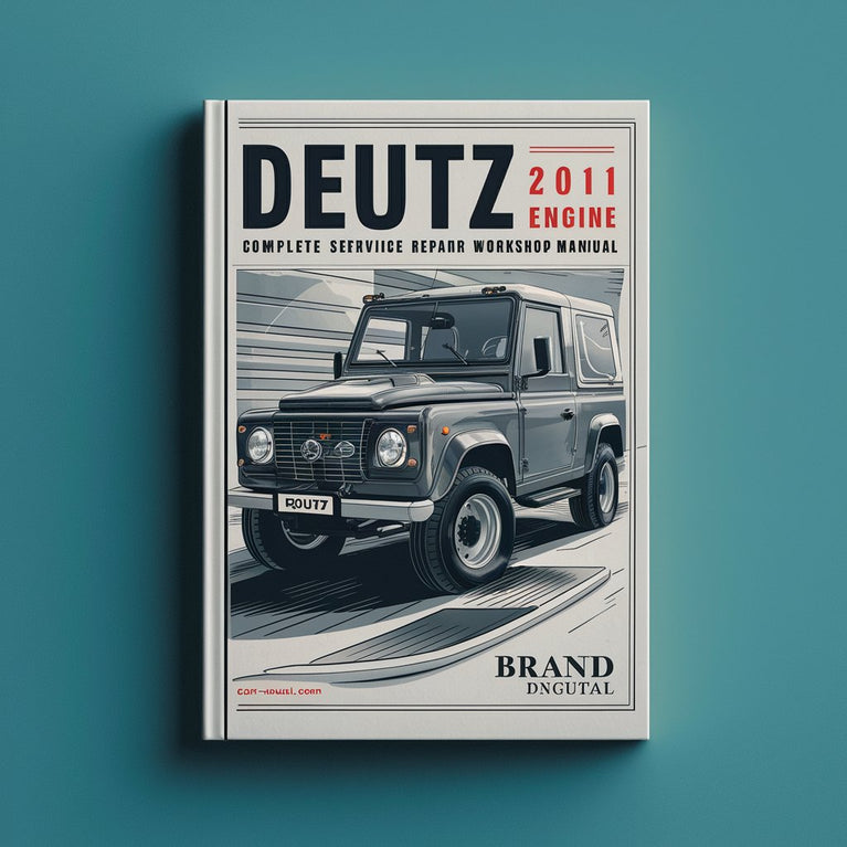 Manuel d'atelier de réparation et d'entretien complet du moteur Deutz 2011