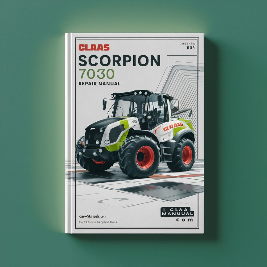 Claas scorpion 7030 (401-03) Repair Manual PDF Download