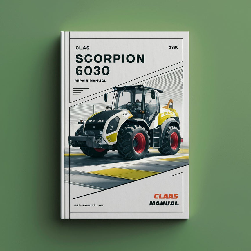 Claas scorpion 6030 (400-01) Repair Manual PDF Download