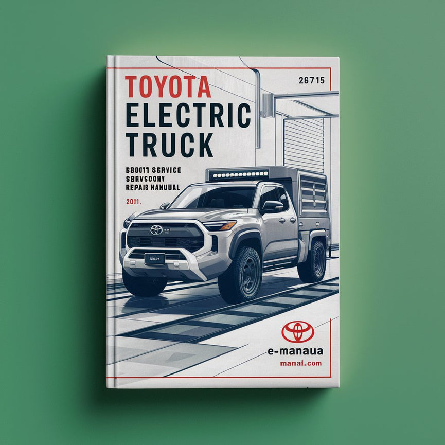 Manual de servicio y taller de camiones eléctricos Toyota 6BWC10 6BWC15 6BWC20 6BWS11 6BWS15 6BWS20 6BWR15