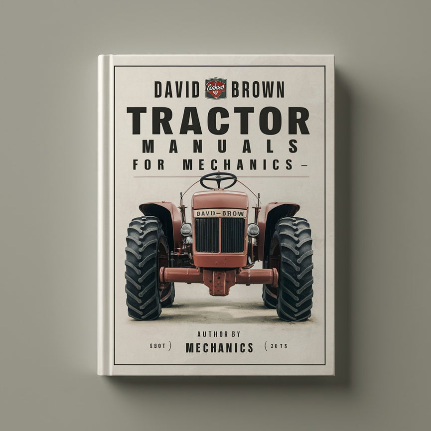 Manuales de tractores David Brown para mecánicos