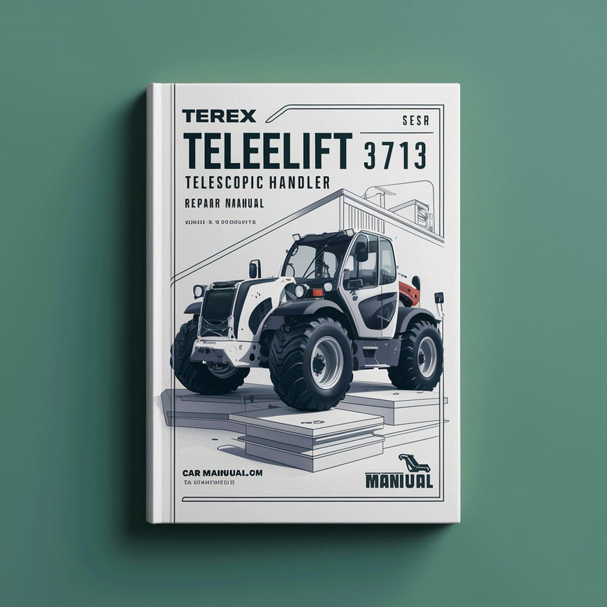 Manual de servicio y reparación del manipulador telescópico Terex Telelift 3713