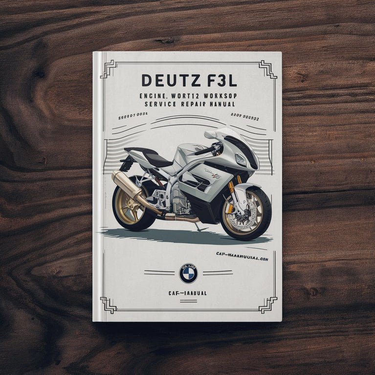 Manual de reparación y servicio del motor Deutz F3L 912