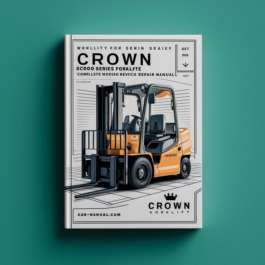 Crown SC3000 Series Forklift Complete Workshop Service Repair Manual PDF Download