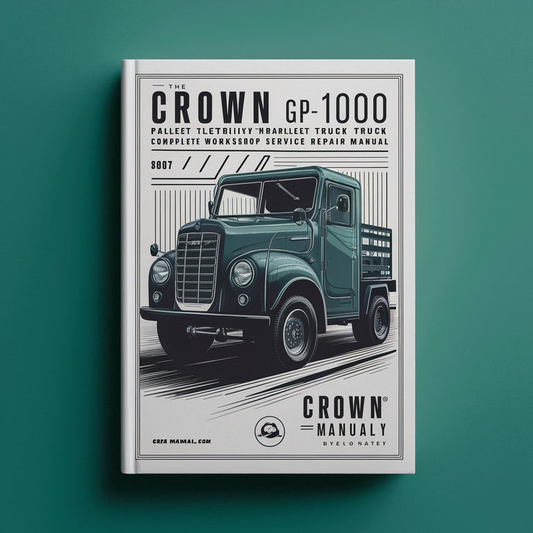 Manual completo de reparación y servicio de taller de la transpaleta Crown GPW1000