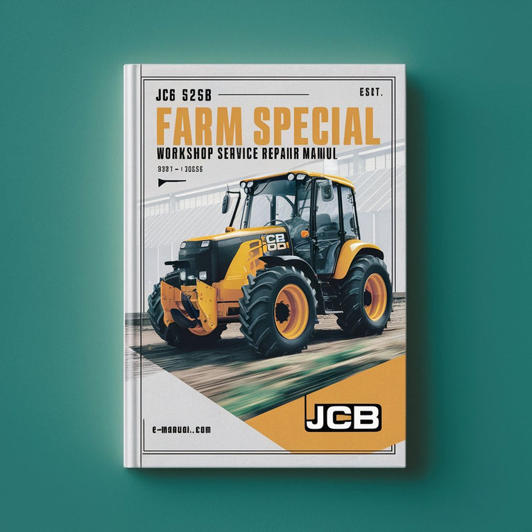 Manuel de réparation et d'entretien de l'atelier du JCB 525B Farm Special Loadall