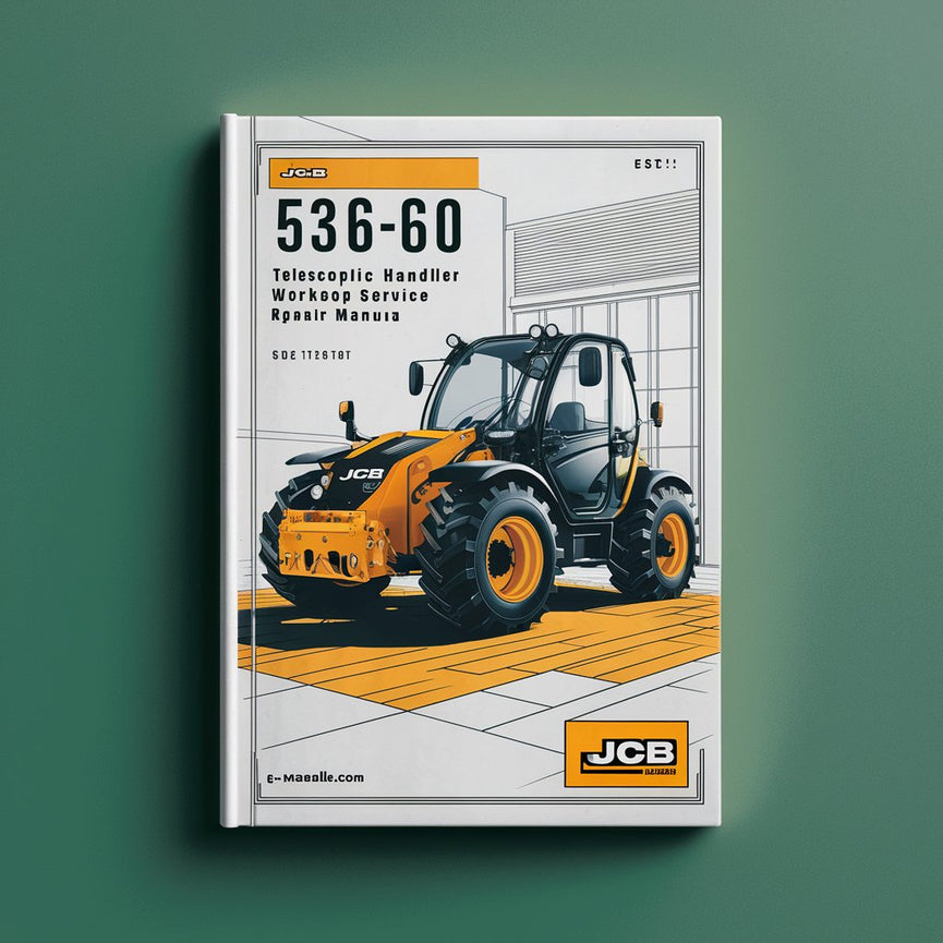 Manual de reparación y servicio del manipulador telescópico JCB 536-60