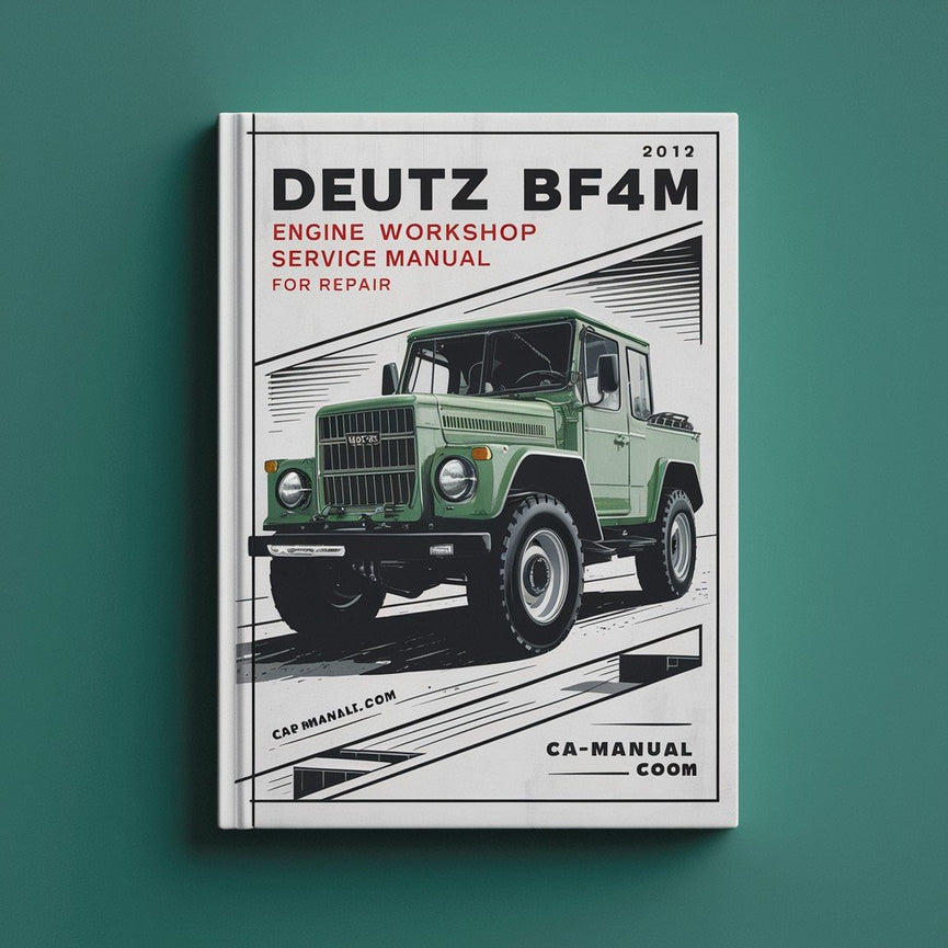 Manual de servicio y reparación del motor Deutz BF4M 2011