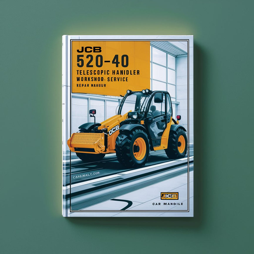 JCB 520-40 Telescopic Handler Workshop Repair Service Manual PDF Download